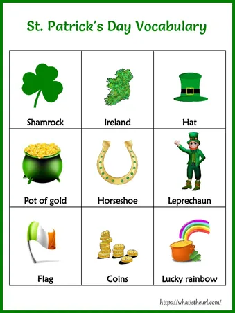 St. Patrick’s Day Worksheets worksheet preview