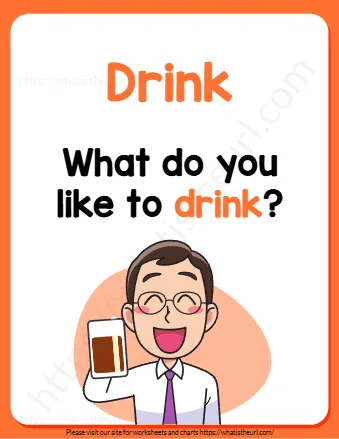 Poster Action Words Sentence
