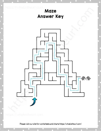 Alphabet Maze A To Z For Preschoolers