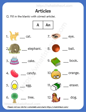 Q Fill In The Blanks With Correct Articles