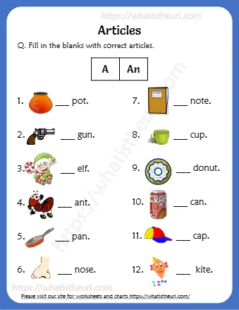 Q Fill In The Blanks With Correct Articles