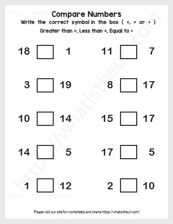 Greater Than Less Than