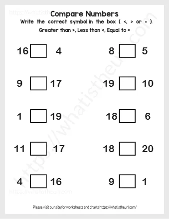 Greater Than Less Than