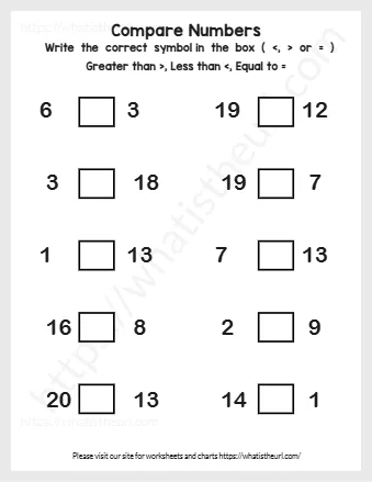 Greater Than Less Than