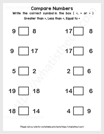 Greater Than Less Than