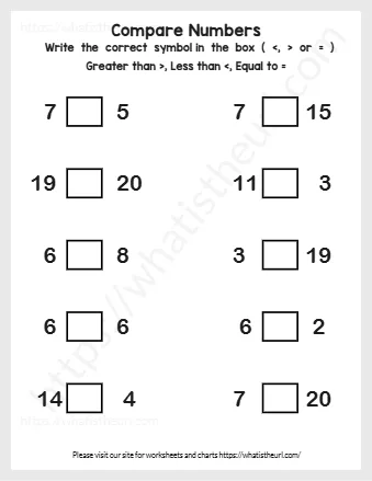 Greater Than Less Than