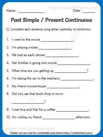 Complete Each Sentence Using Either