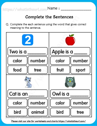 Q Complete The Each Sentence Using The Word That Givescorrect
