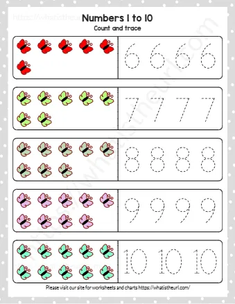 Numbers 1 To 10