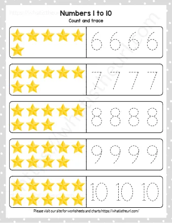 Numbers 1 To 10