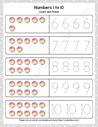 Numbers 1 To 10