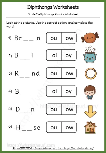 Look At The Pictures Use The Correct Option And Complete The Word