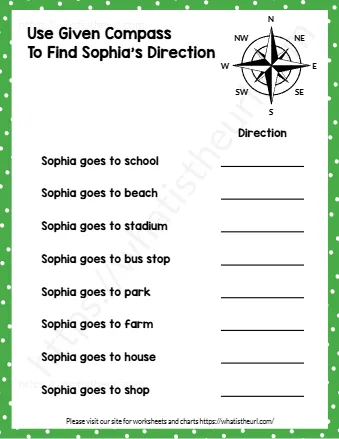 To Find Sophia's Direction
