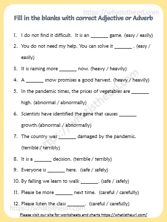 Fill In The Blanks
