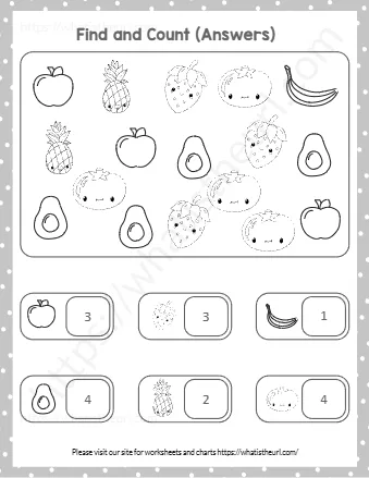 Find And Count Answers