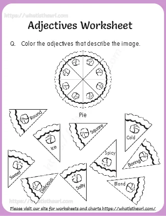 Find and Color Adjectives