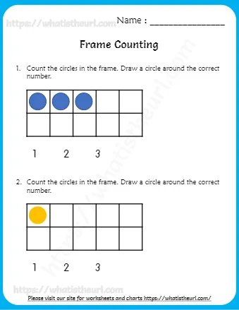 1 2 3 2 Count The Circles In The Frame