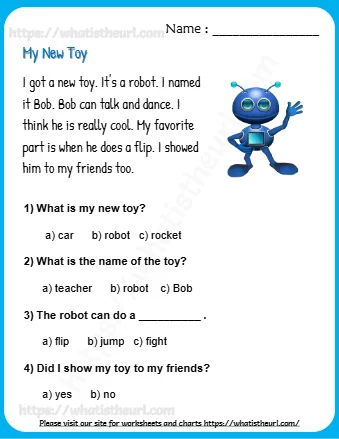 I Got A New Toy It's A Robot I Named