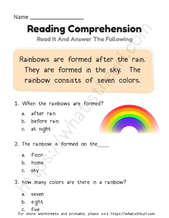 Read It And Answer The Foowing