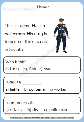This Is Lucas He Is A Policeman His Duty Is