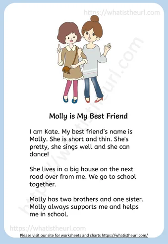 Grade 1 Reading Passages Worksheets - Reading Comprehension for Kids