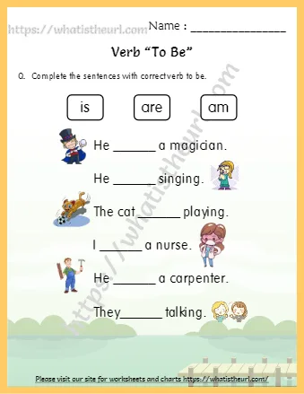 Q Complete The Sentences With Correct Verb To Be