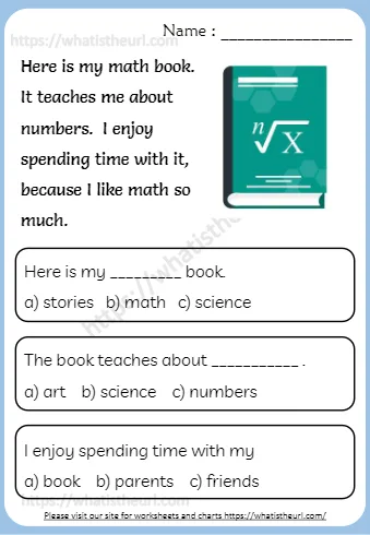 Here Is My Math Book