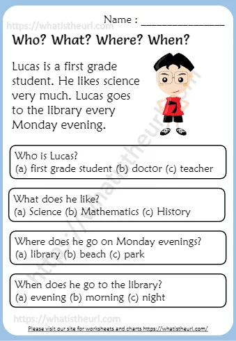 Lucas Is A First Grade