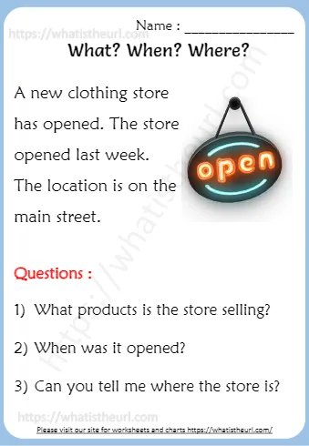 A New Clothing Store