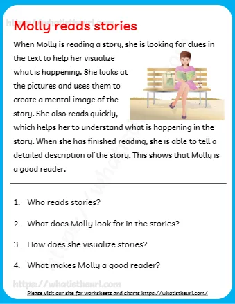 The Text To Help Her Visualize