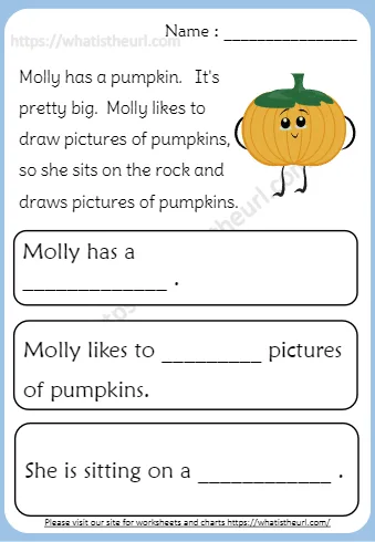Molly Has A Pumpkin It's