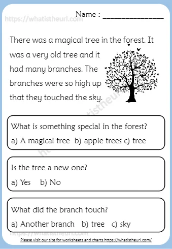 There Was A Magical Tree In The Forest It