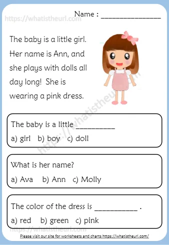 The Baby Is A Little Girl