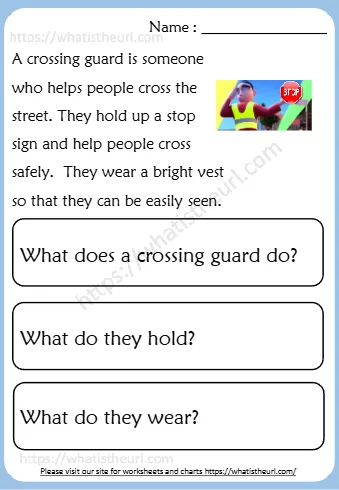A Crossing Guard Is Someone