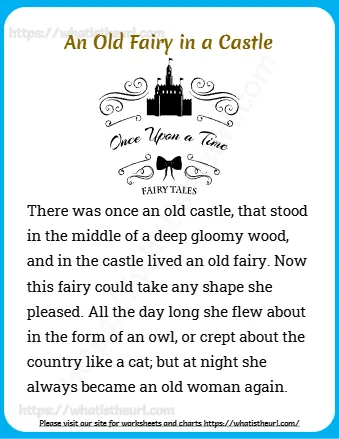 An Old Fairy In A Castle