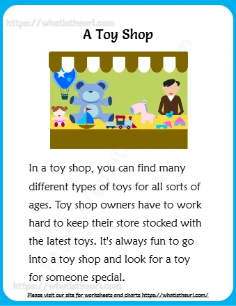 In A Toy Shop You Can Find Many