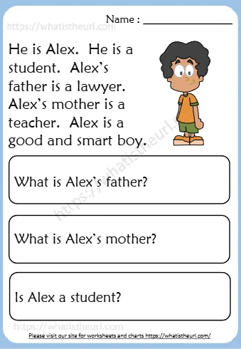 He Is Alex He Is A Student Alex S