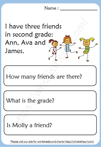 I Have Three Friends