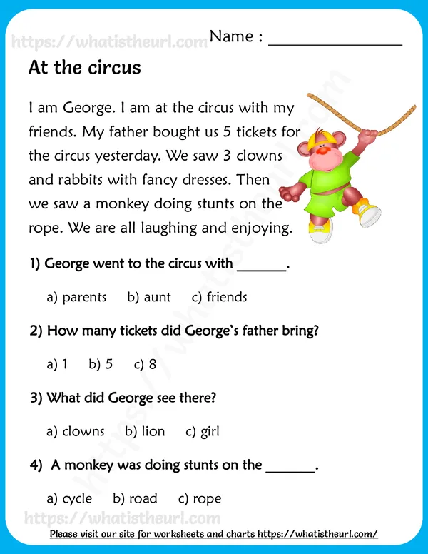 I Am George I Am At The Circus With My