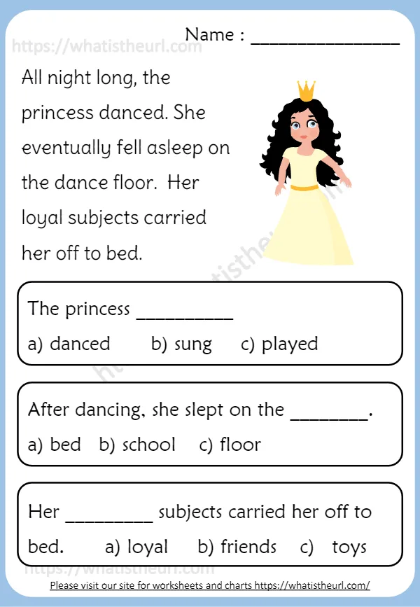 All Night Long The Princess Danced She
