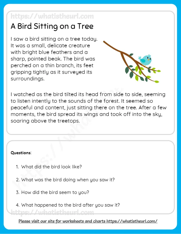 A Bird Sitting On A Tree