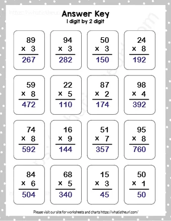 Digit By 2 Digit