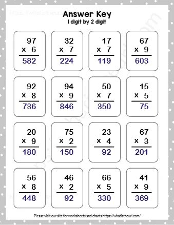 Digit By 2 Digit
