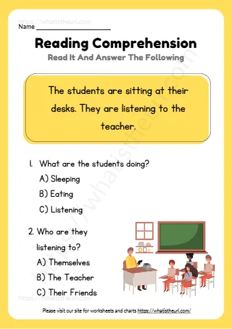 Read It And Answer The Following