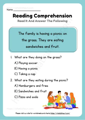 Read It And Answer The Following