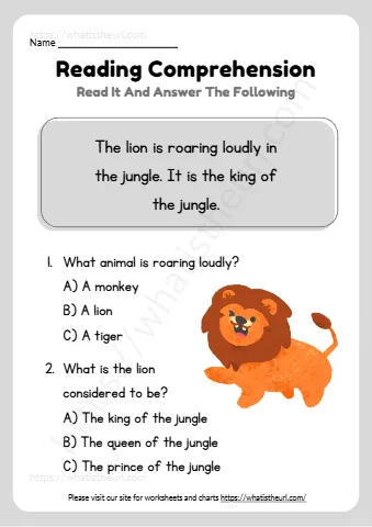 Read It And Answer The Following