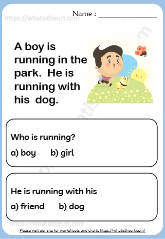 Running In The Park He Is
