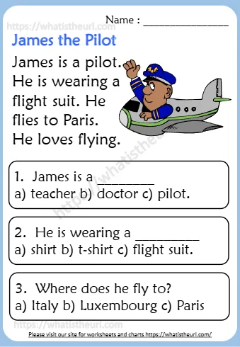 James Is A Pilot