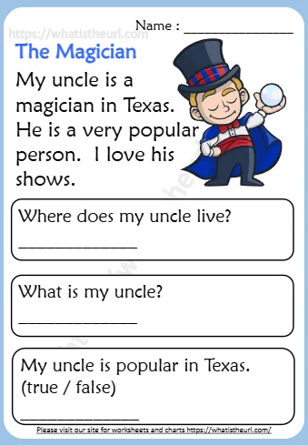 My Uncle Is A Magician In Texas