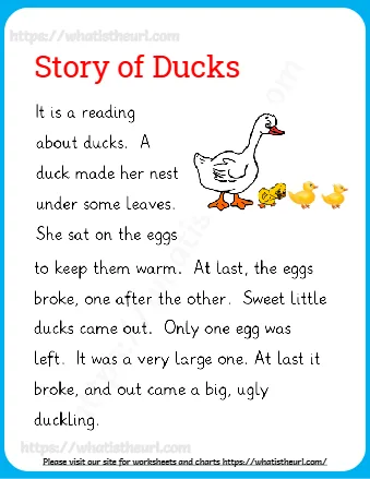 Kindergarten Reading Passages